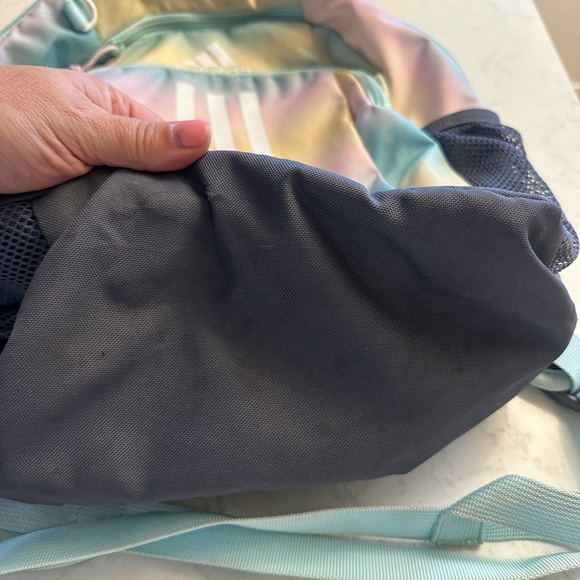 Adidas Creator 2 Young BTS Creator Backpack Bookbag Gray Green Bag #597 Tie Dye - Picture 10 of 12